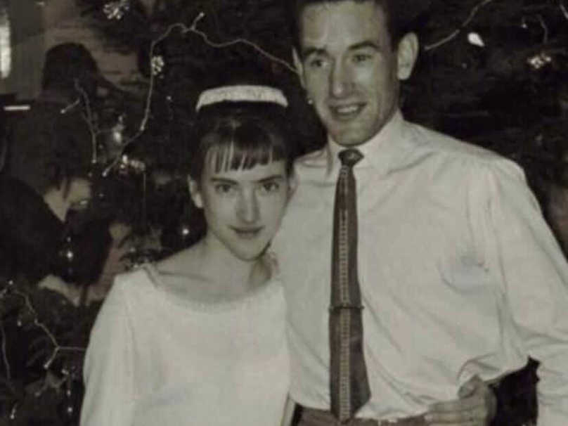 Lynn and her husband Bill the night they met at an Aberdeen Ice rink 