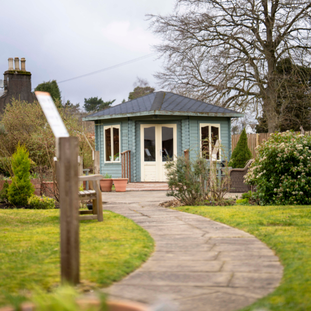 Beech Manor Garden with central Summer House