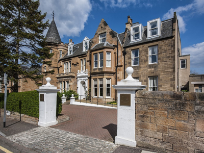 Exterior of period property - Glencairn Care Home.